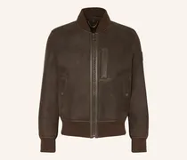 Lederjacke Ridge braun