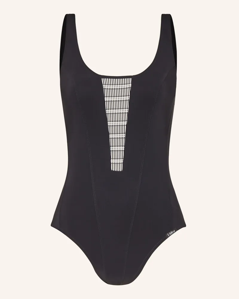 Lidea Badeanzug MONOCHROME FLOW Schwarz