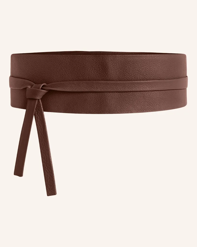Vanzetti Taillengürtel Aus Leder braun Braun