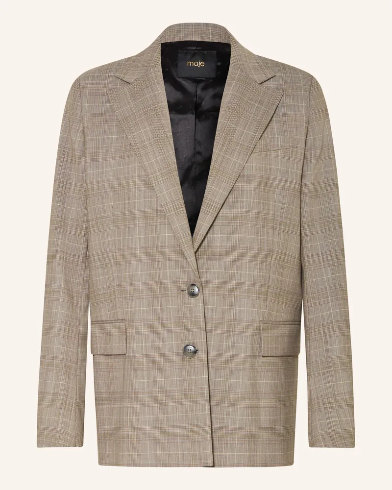 Maje Blazer grau Beige