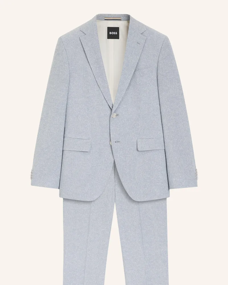 HUGO BOSS Business Anzug H-JECKSON-2PCS-253 Regular Fit Blau