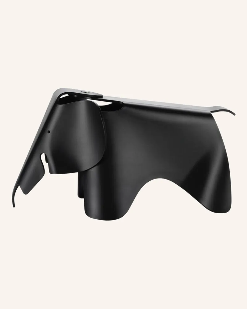 Vitra Dekofigur Eames Elephant Small schwarz Schwarz