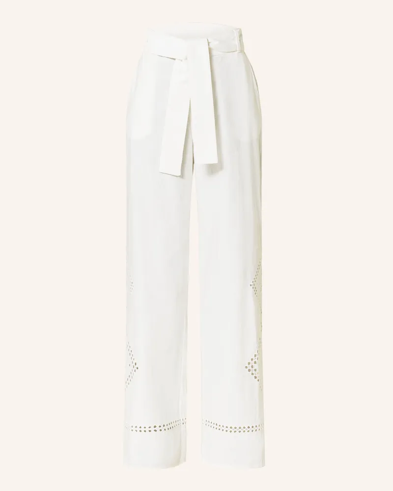 ba&sh Marlenehose Marlon weiss Weiss