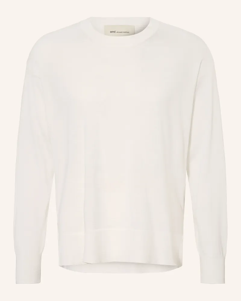 AMI Paris Pullover weiss Weiss