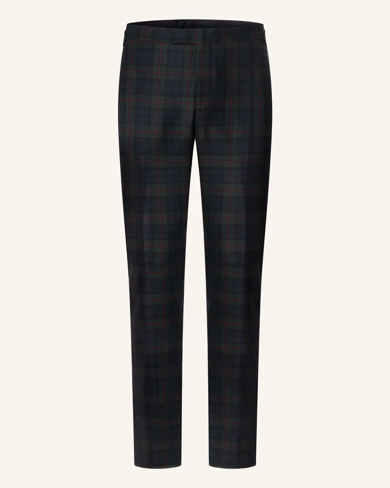 Hackett Businesshose GREEN TARTAN TRS Grün