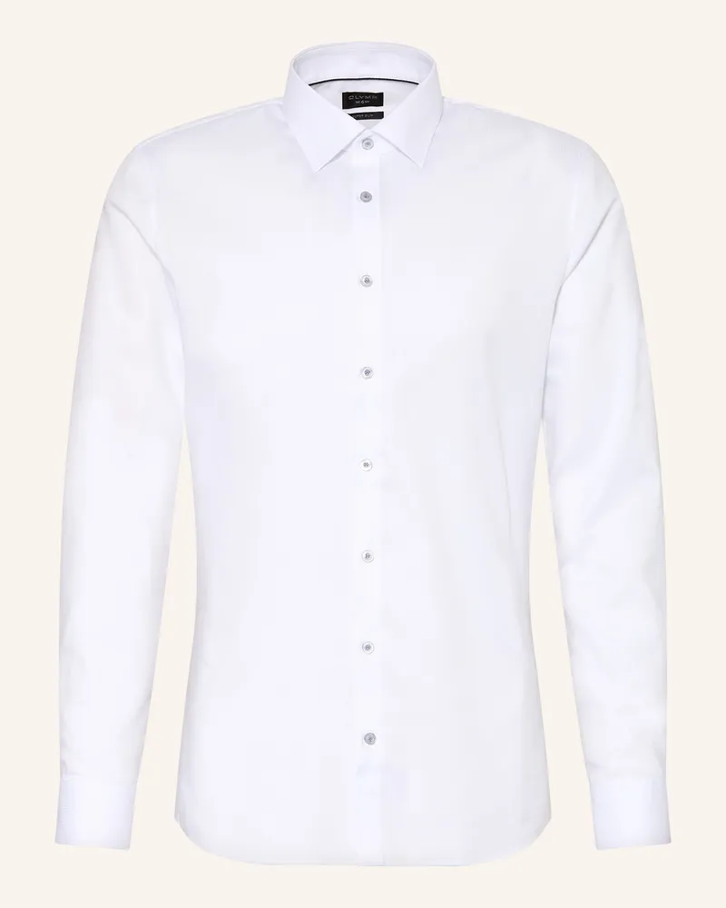 Olymp Hemd No. Six super slim Weiss