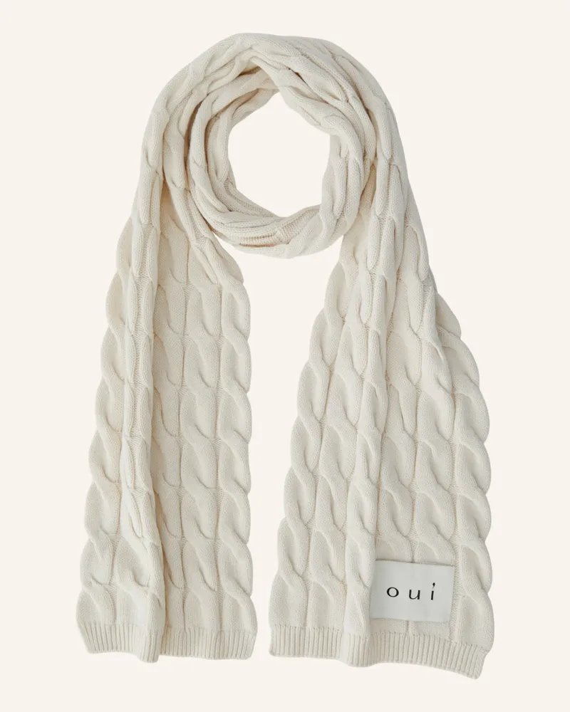 Oui  Oui Schal grau Beige