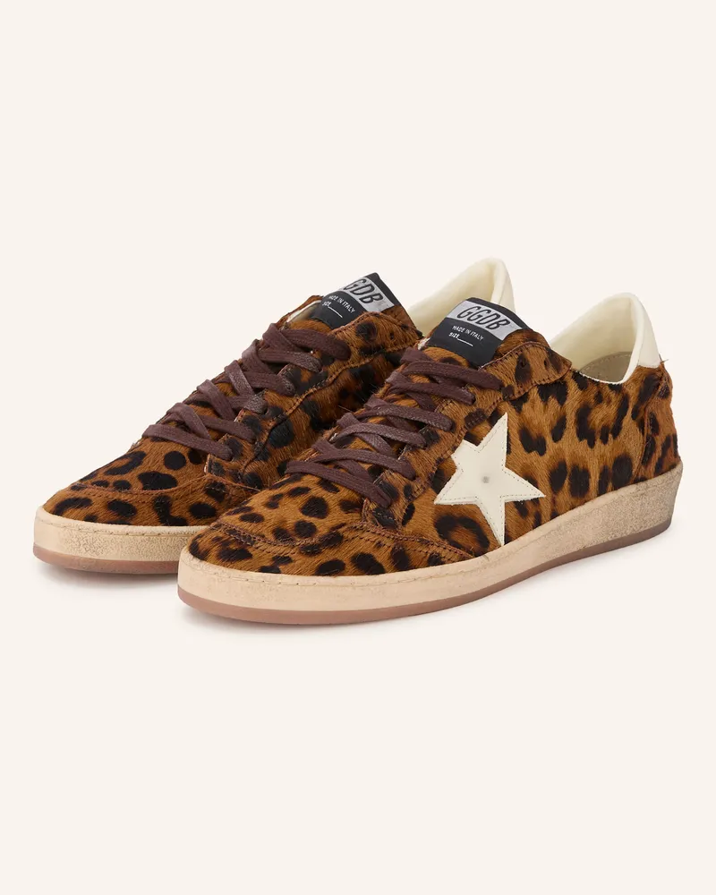 Golden Goose Sneaker Ball Star braun Braun