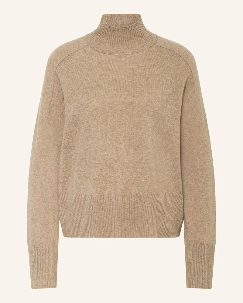 Whistles Cashmere-Pullover Taupe