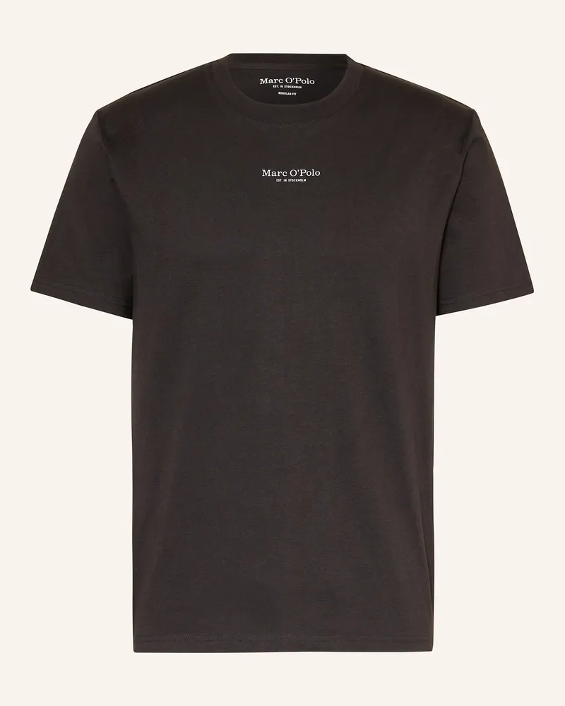 Marc O'Polo T-Shirt schwarz Schwarz