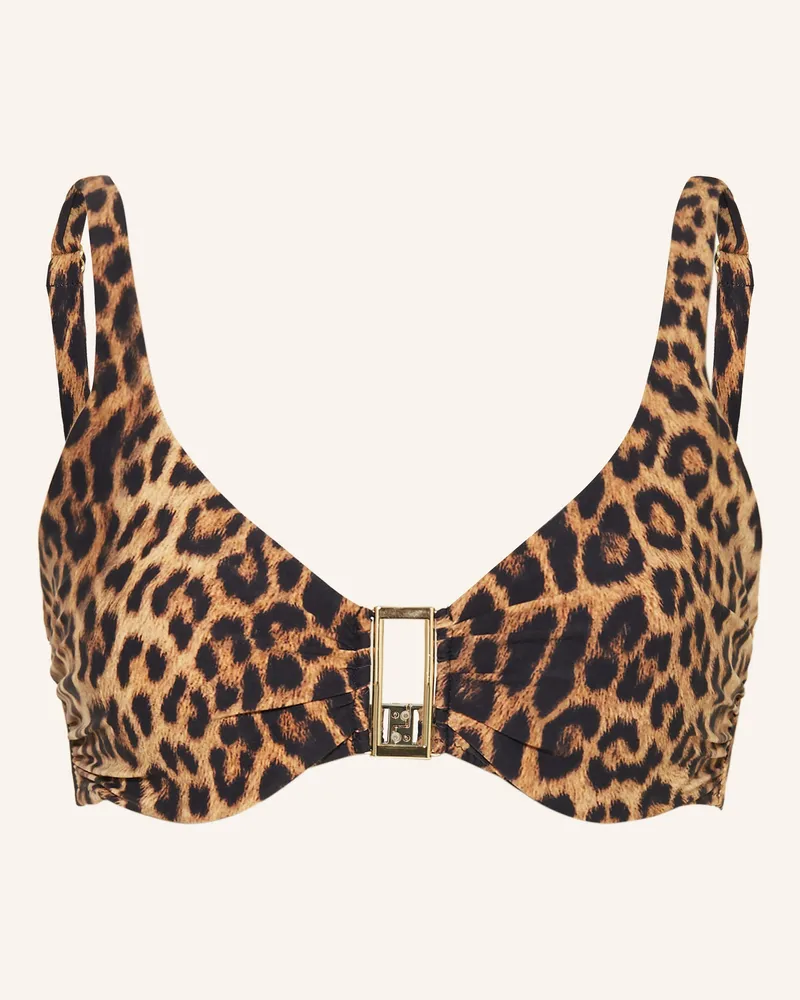 Melissa Odabash Bügel-Bikini-Top BEL AIR Braun