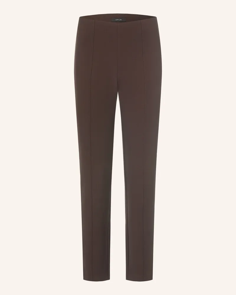 OPUS Marlenehose Elvina braun Dunkelbraun