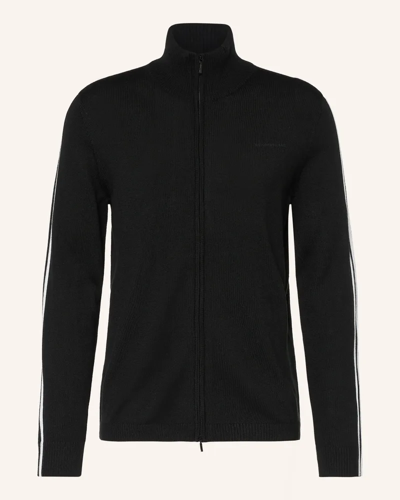 WE NORWEGIANS Midlayer Moore Mit Merinowolle schwarz Schwarz