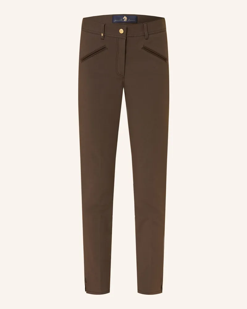Pamela Henson Hose Royal braun Dunkelbraun