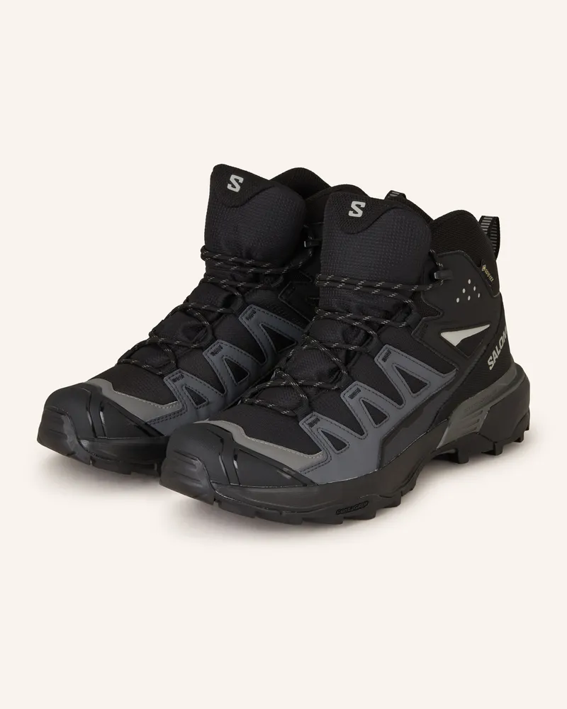 Salomon Wanderschuhe X Ultra 360 Mid Gtx schwarz Schwarz