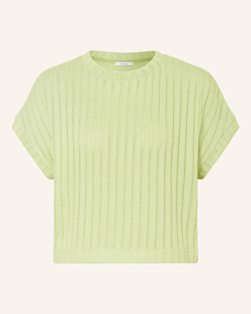 OPUS Strickshirt GELIA Hellgrün