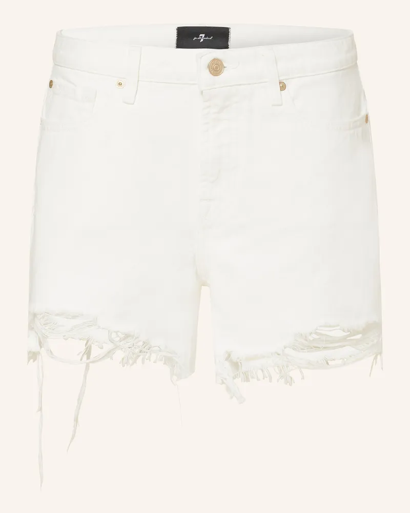 7 for all mankind Jeansshorts MONROE Milkyway
