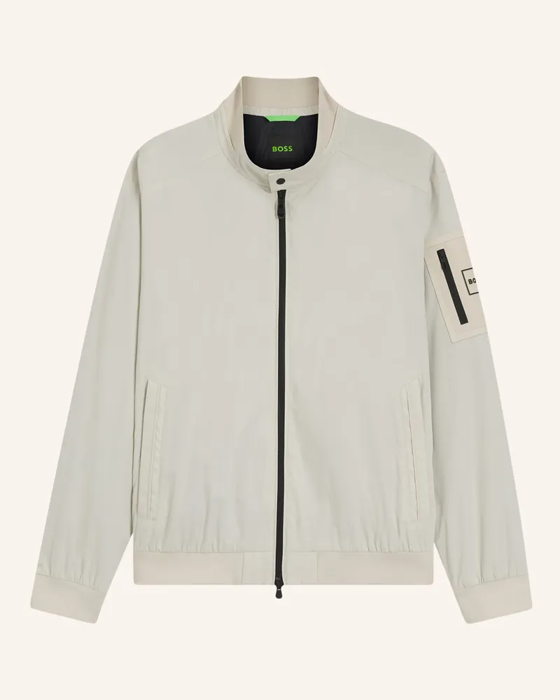 HUGO BOSS Casual Jacke Ow_Join Jt Regular Fit beige Beige