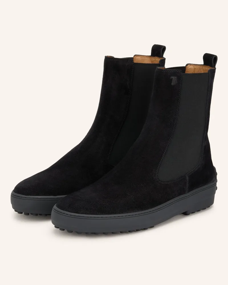 TOD'S Chelsea Boots schwarz Schwarz