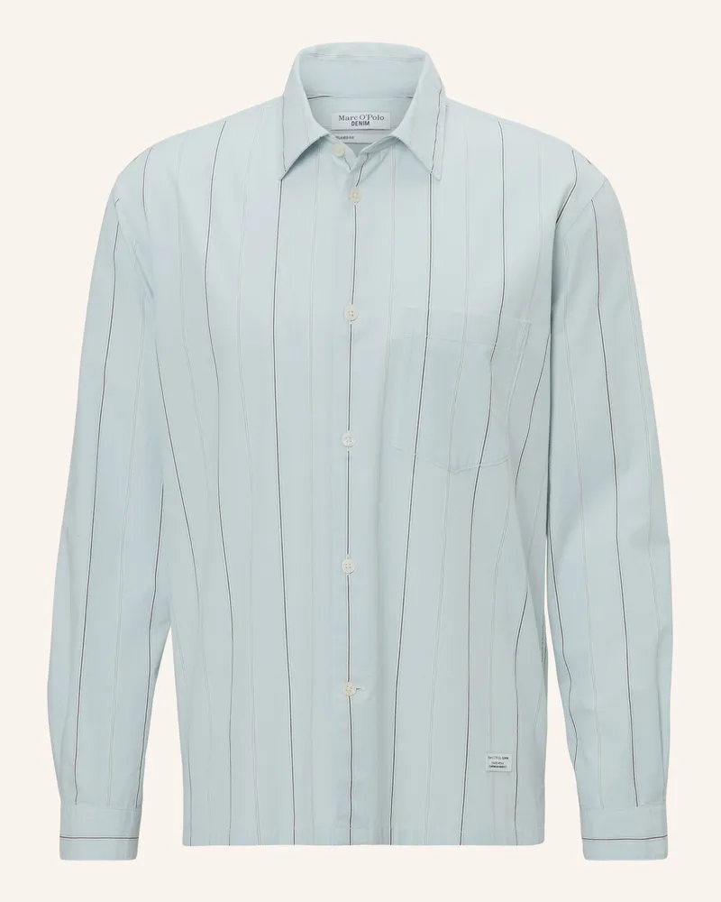 Marc O'Polo Hemd Blau