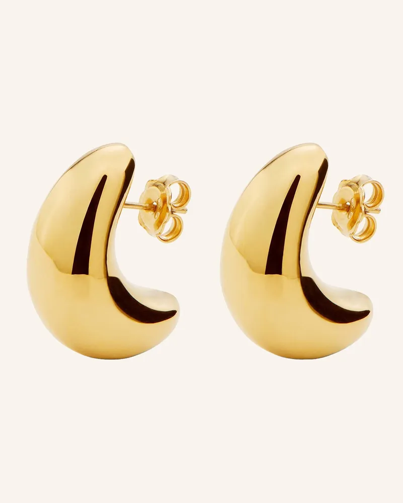 POMPIDOU Ohrringe Elia Moon Stud By Glambou gold Gold