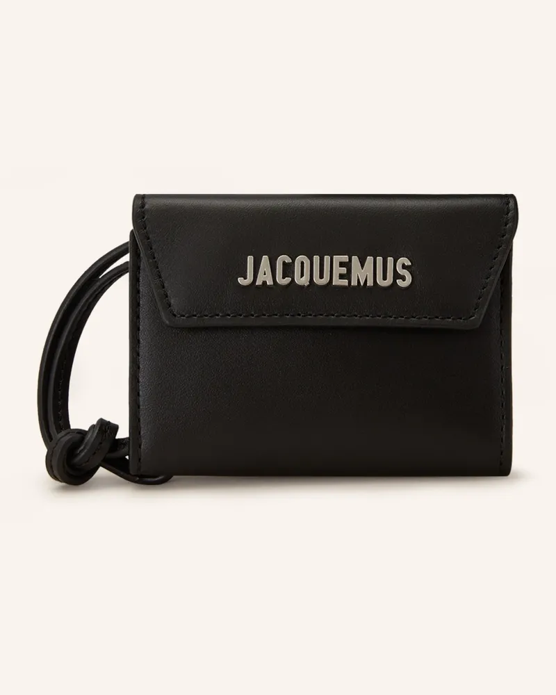Jacquemus Geldbörse LE PORTE zum Umhängen Schwarz