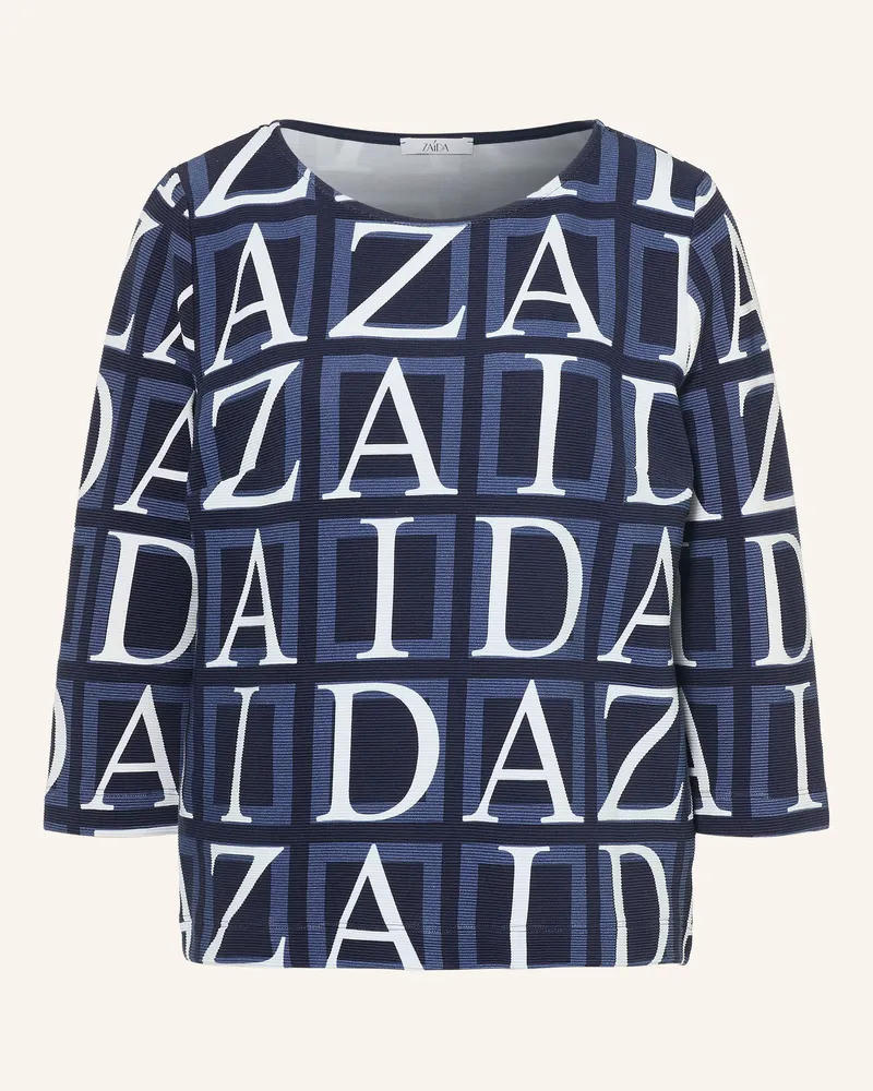 ZAíDA Shirt Mit 3/4-Arm blau Dunkelblau