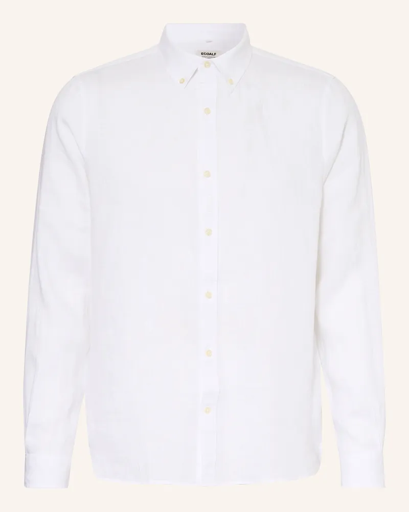 ECOALF Leinenhemd MALIBU Regular Fit Weiss