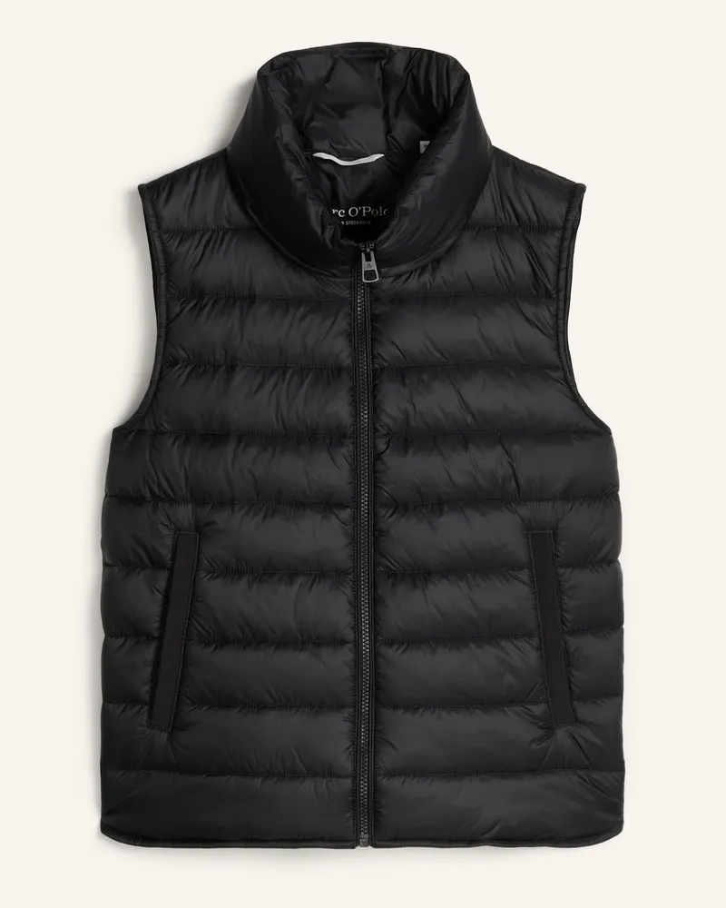 Marc O'Polo Daunenweste schwarz Schwarz