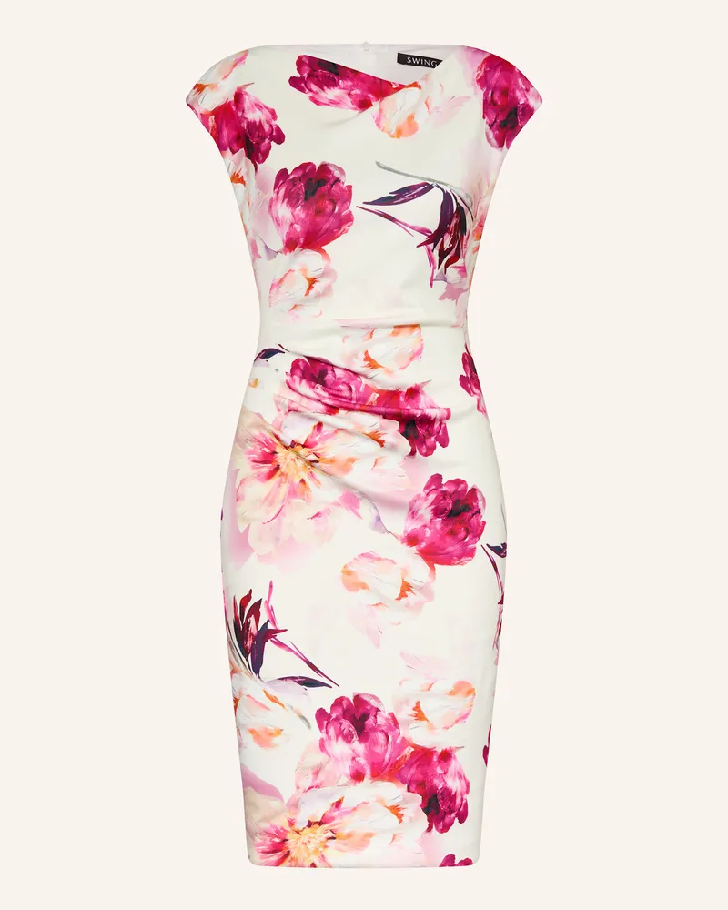 Swing Etuikleid weiss Weiss