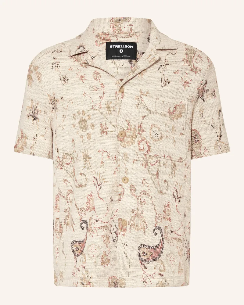 Strellson Strickhemd Nohan Regular Fit beige Beige