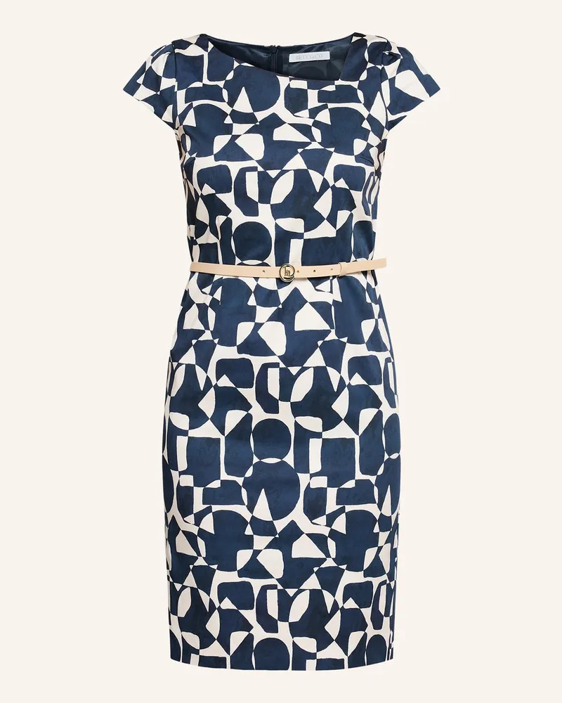 Betty Barclay Etuikleid Mit Gürtel blau Dunkelblau
