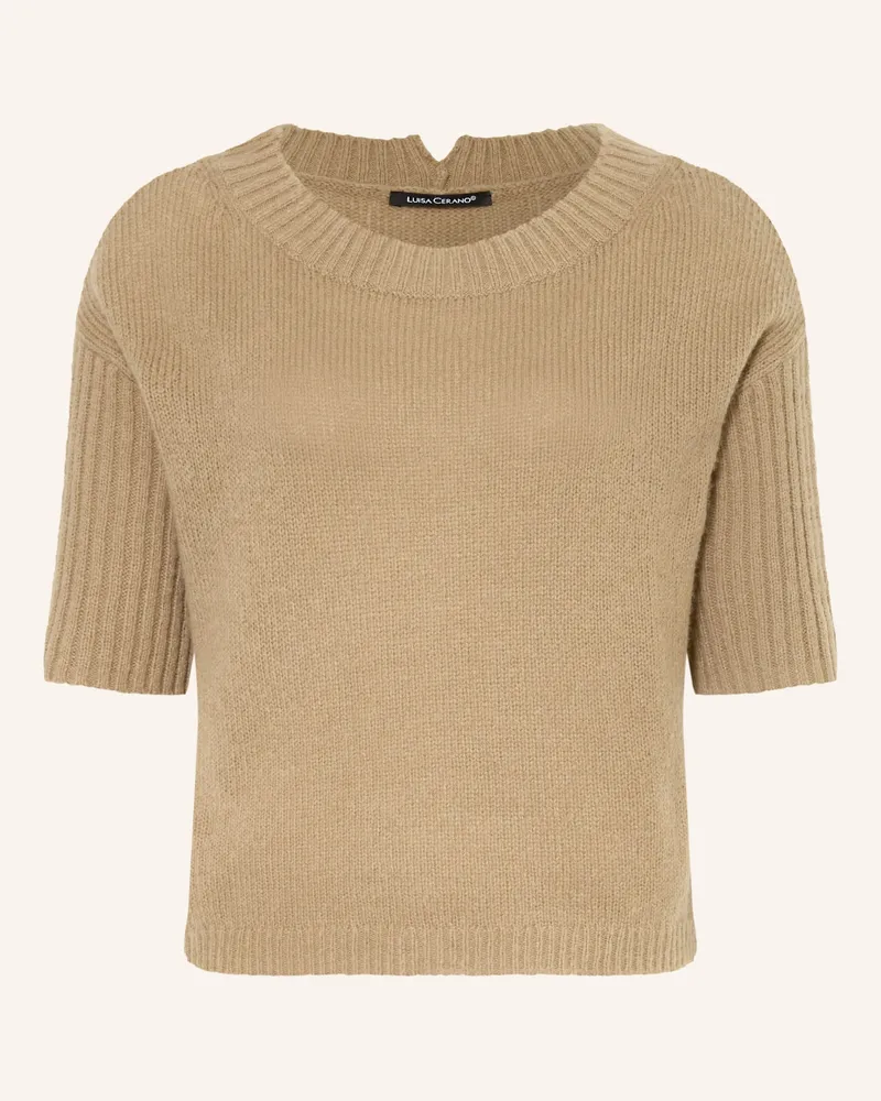 Luisa Cerano Strickshirt gruen Khaki