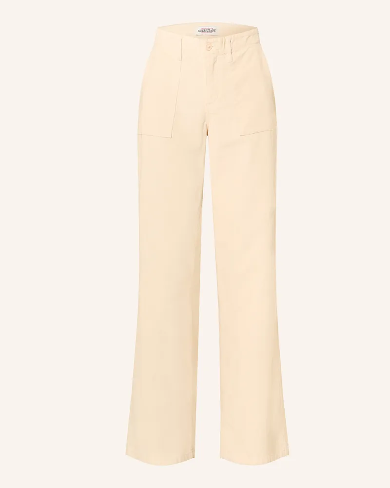 Guess Cordhose Ecru