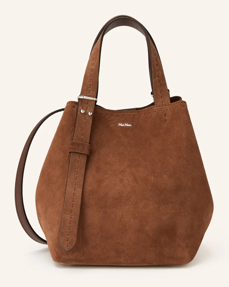 Max Mara Shopper CROSTA SMALL Braun