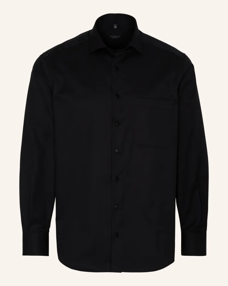Eterna Hemd COMFORT FIT Schwarz