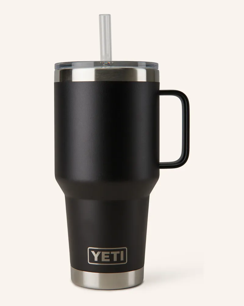 Yeti Thermobecher RAMBLER Schwarz