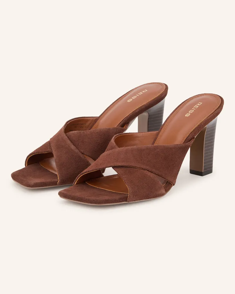 Reiss Mules Rochelle braun Braun