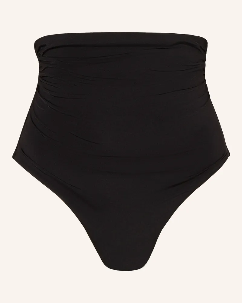 Max Mara High-Waist-Bikini-Hose Salli schwarz Schwarz