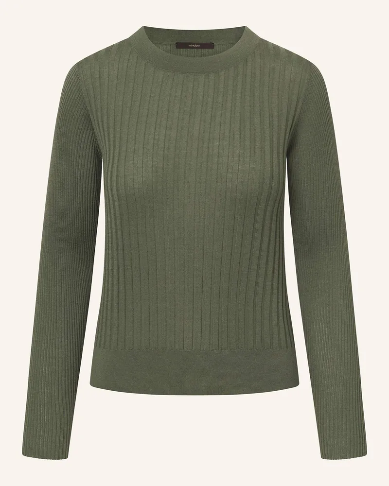 windsor. Pullover Grün