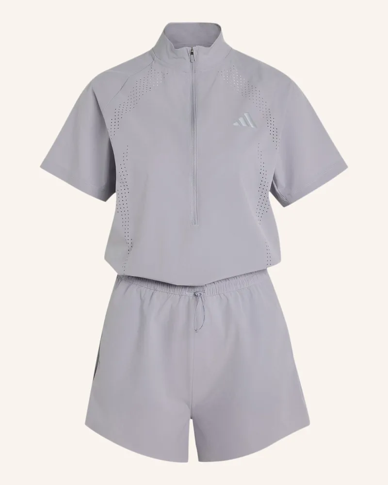 adidas adi365 Aspyre Running Jumpsuit grau Grau