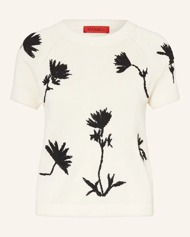 MAX&Co. Strickshirt DIZZY Weiss