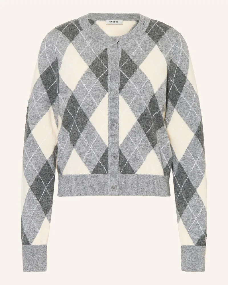 Sandro Strickjacke Grau
