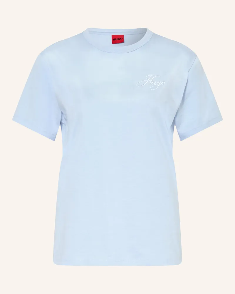 HUGO BOSS T-Shirt DAMACIA Hellblau