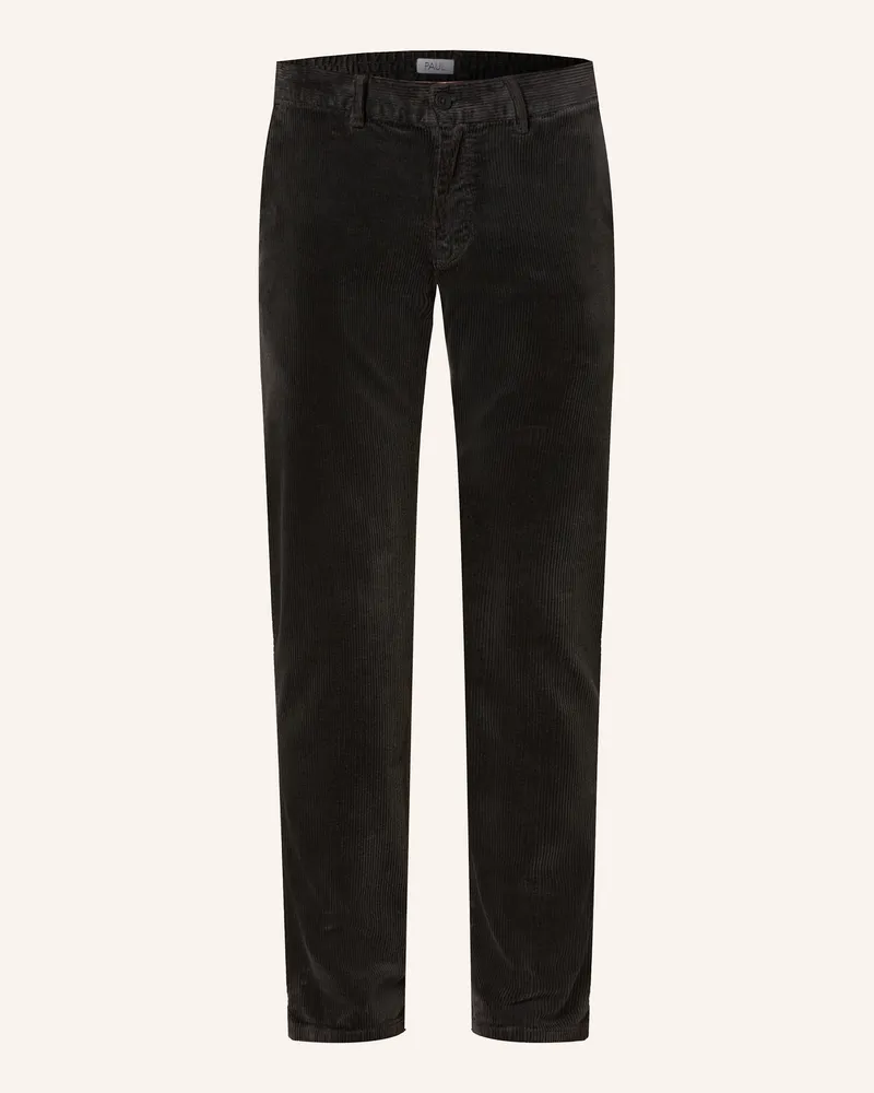 paul Cordchino Comfort Fit Schwarz
