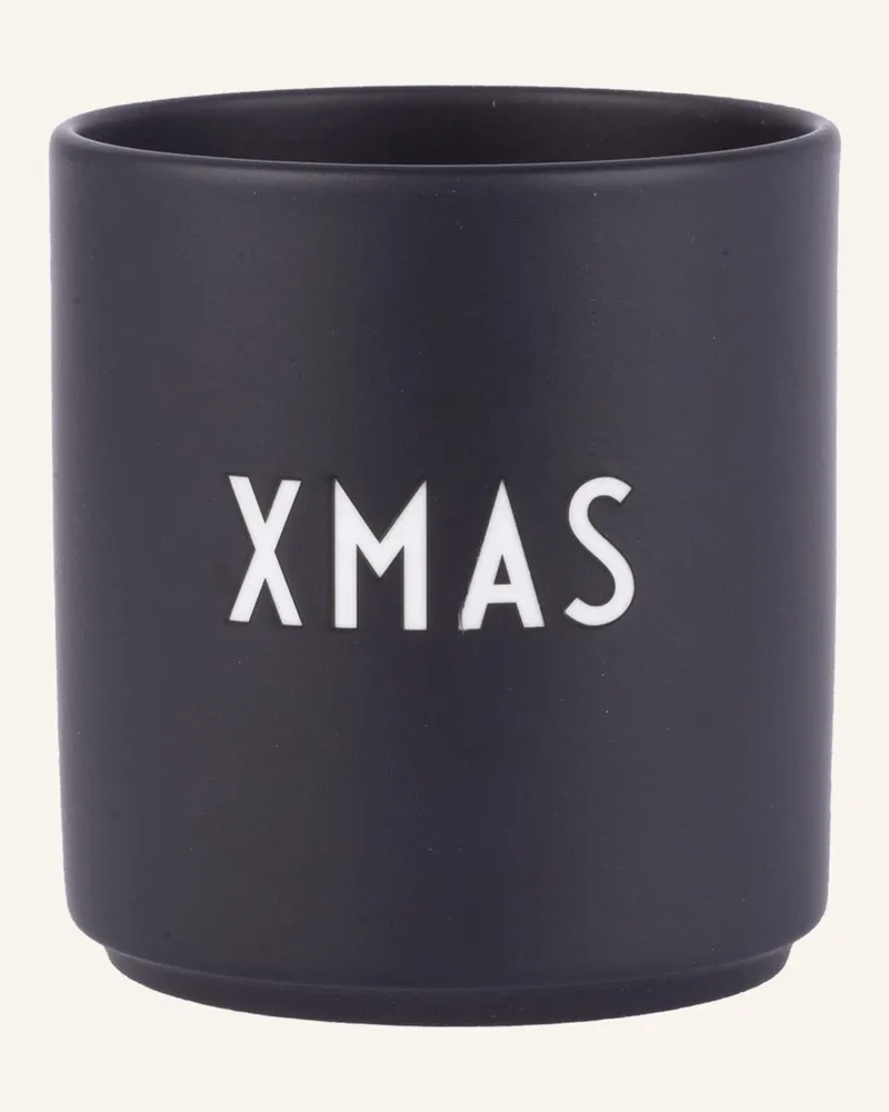 DESIGN LETTERS Becher schwarz Schwarz