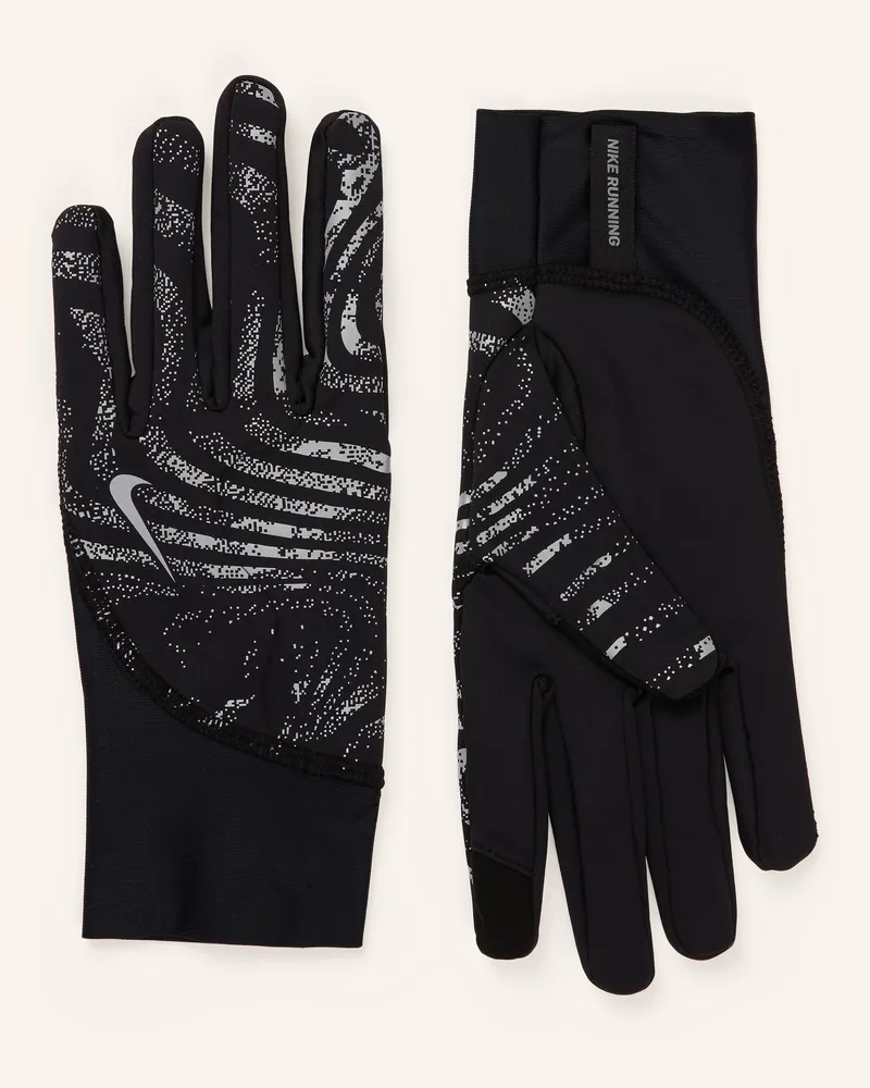 Nike Multisport-Handschuhe PACER MIDWEIGHT RG mit Touchscreen-Funktion Schwarz