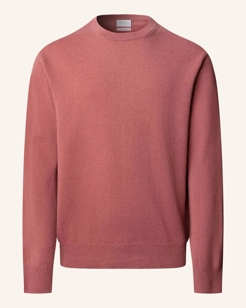 Hackett Pullover Sr Cashmere Crew rosa Rosa