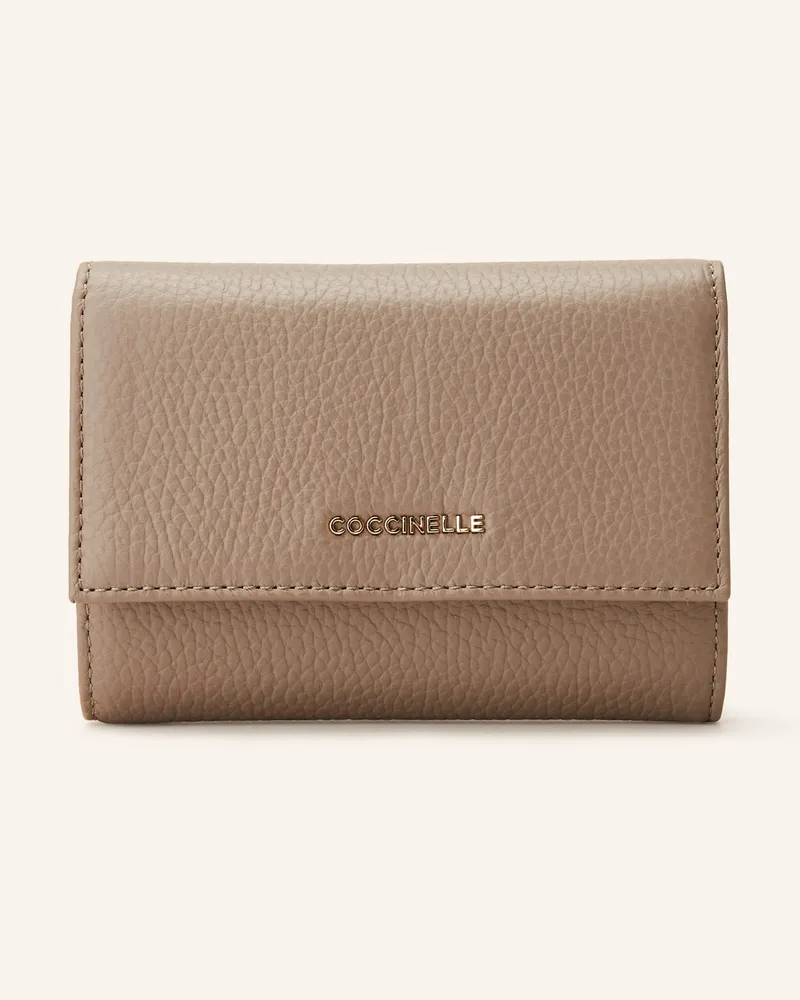 Coccinelle Geldbörse Taupe