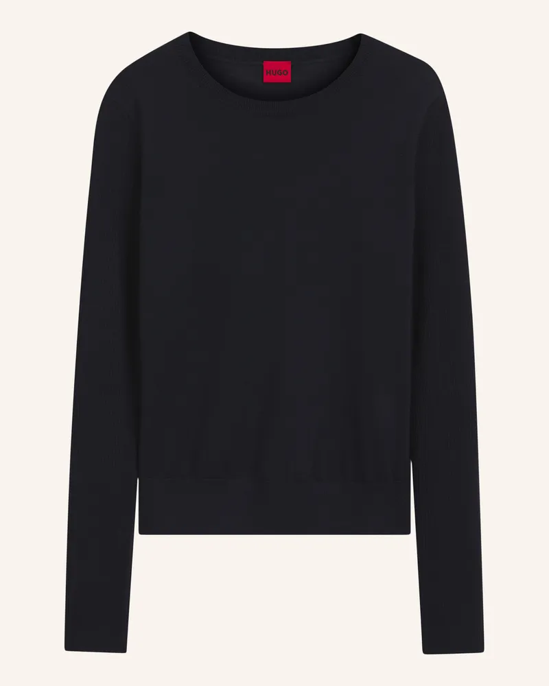HUGO BOSS Pullover Sedennia Regular Fit blau Blau